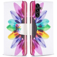 Чехол-книжка Deexe Color Wallet для Samsung Galaxy A15 (A155) - Sunflower