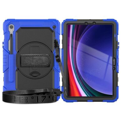 Захисний чохол Deexe Shockproof Case для Samsung Galaxy Tab S9 (X710/716) - Dark Blue