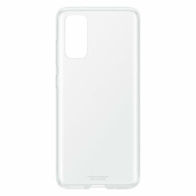 Силиконовый (TPU) чехол Clear Cover для Samsung Galaxy S20 (G980) EF-QG980TTEGRU - Transparent