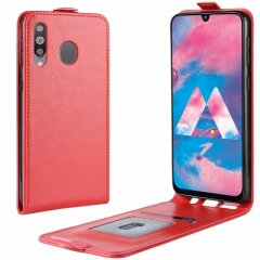 Чехол Deexe Flip Case для Samsung Galaxy M30 (M305) / A40s (A407) - Red