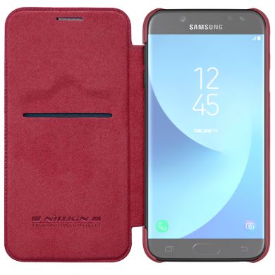 Чехол-книжка NILLKIN Qin Series для Samsung Galaxy J5 2017 (J530) - Red