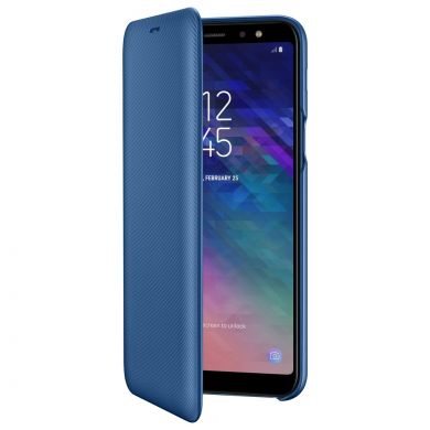 Чехол-книжка Wallet Cover для Samsung Galaxy A6+ 2018 (A605) EF-WA605CLEGRU - Blue