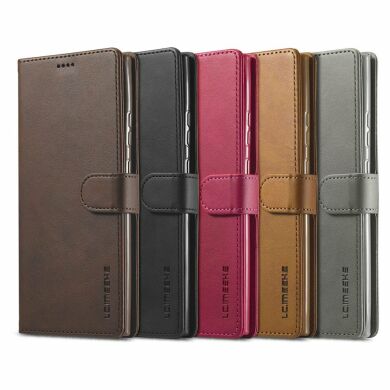 Чехол LC.IMEEKE Wallet Case для Samsung Galaxy Note 20 Ultra (N985) - Brown