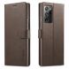 Чехол LC.IMEEKE Wallet Case для Samsung Galaxy Note 20 Ultra (N985) - Coffee. Фото 1 из 16