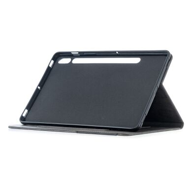 Чехол UniCase Geometric Style для Samsung Galaxy Tab S7 (T870/875) / S8 (T700/706) - Grey