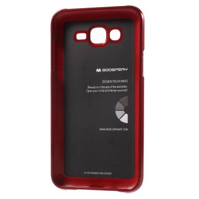 Силиконовая накладка MERCURY Jelly Case для Samsung Galaxy J7 - Red