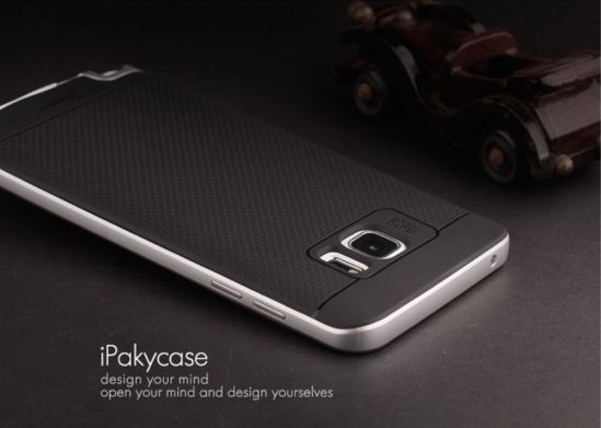 Защитная накладка IPAKY Hybrid Cover для Samsung Galaxy Note 5 (N920) - Grey