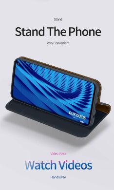 Кожаный чехол DUX DUCIS Wish Series для Samsung Galaxy S10 (G973) - Red