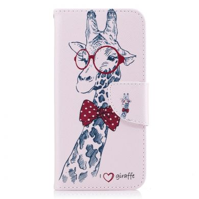 Чехол-книжка UniCase Color Wallet для Samsung Galaxy J3 2017 (J330) - Giraffe Pattern
