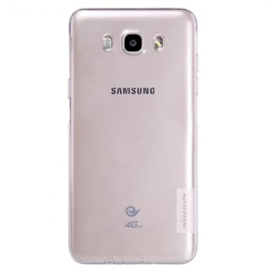 Силиконовая накладка NILLKIN Nature TPU для Samsung Galaxy J7 2016 (J710) - White