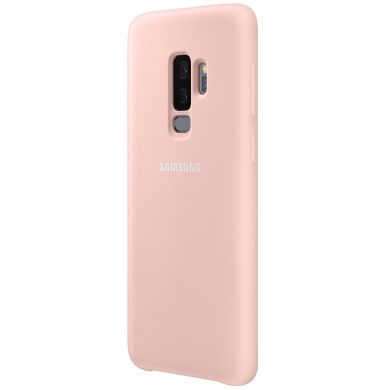 Чехол Silicone Cover для Samsung Galaxy S9+ (G965) EF-PG965TPEGRU - Pink