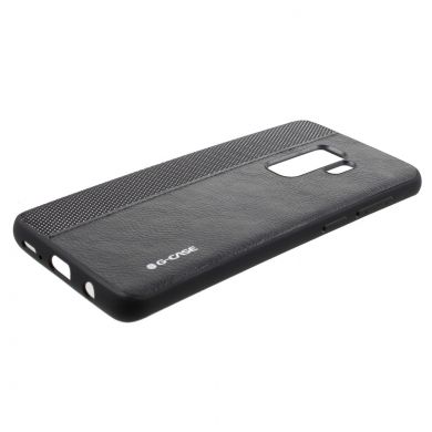 Защитная накладка G-CASE Leather Back для Samsung Galaxy S9 Plus (G965) - Black