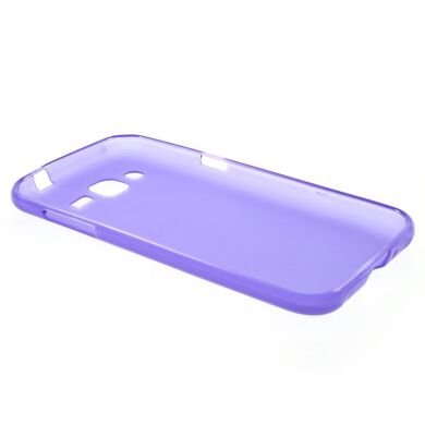 Силиконовая накладка Deexe Soft Case для Samsung Galaxy J2 (J200) - Violet