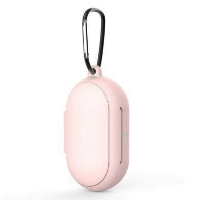 Силиконовый чехол Deexe Silicone Case для Samsung Galaxy Buds / Buds Plus - Pink