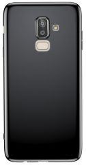 Силиконовый чехол T-PHOX Crystal Cover для Samsung Galaxy J8 2018 (J810) - Black