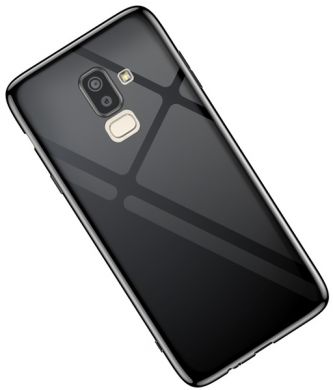 Силиконовый чехол T-PHOX Crystal Cover для Samsung Galaxy J8 2018 (J810) - Black