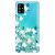 Силиконовый (TPU) чехол Deexe Pretty Glossy для Samsung Galaxy S20 Plus (G985) - White Flower
