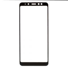 Защитное стекло Deexe Full Coverage для Samsung Galaxy A8+ (A730) - Black