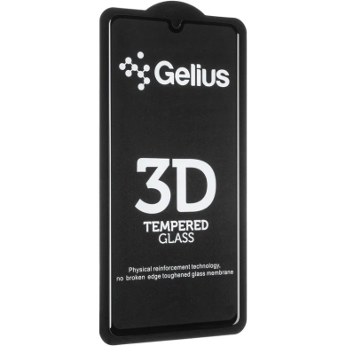 Защитное стекло Gelius Pro 3D Full Glue для Samsung Galaxy A41 (A415) + ГЕЛЬ - Black