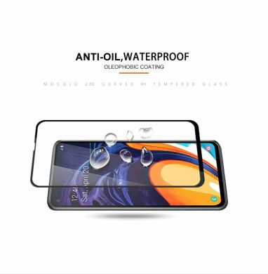 Защитное стекло MOCOLO 3D Silk Print для Samsung Galaxy A60 (A605) - Black