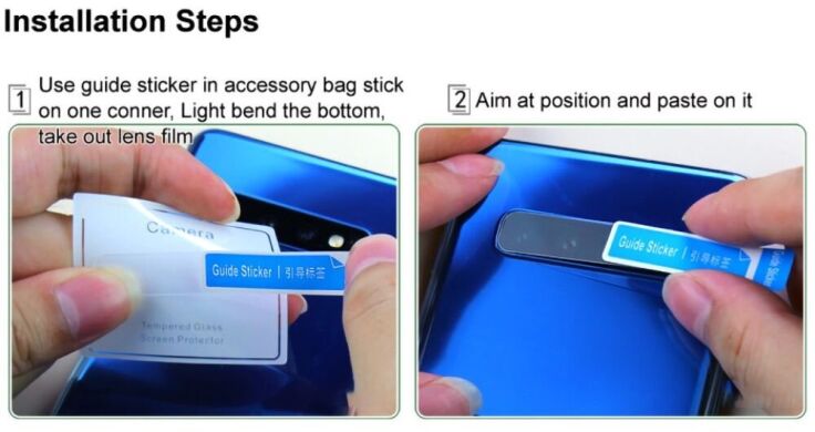 Защитное стекло на камеру IMAK Lens Protector для Samsung Galaxy Fold 5