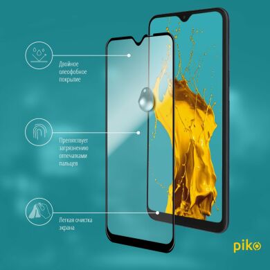 Защитное стекло Piko Full Glue для Samsung Galaxy A10s (A107) - Black