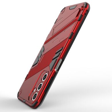 Защитный чехол Deexe Bibercas для Samsung Galaxy A24 (A245) - Red