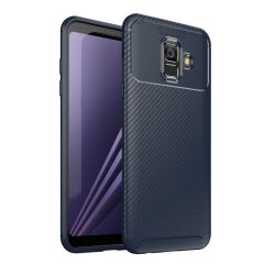 Защитный чехол Deexe Fusion для Samsung Galaxy A6 2018 (A600) - Blue