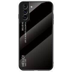 Защитный чехол Deexe Gradient Color для Samsung Galaxy S22 Plus - Black