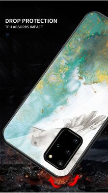 Защитный чехол Deexe Gradient Pattern для Samsung Galaxy S20 Plus (G985) - White