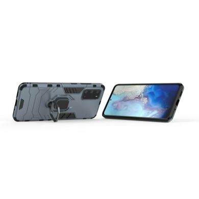 Защитный чехол Deexe Hybrid Case для Samsung Galaxy S20 Ultra (G988) - Blue