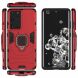 Защитный чехол Deexe Hybrid Case для Samsung Galaxy S21 Ultra - Red. Фото 3 из 7
