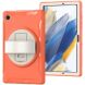 Защитный чехол Deexe Rotation Hybrid для Samsung Galaxy Tab A8 10.5 (X200/205) - Coral Orange. Фото 2 из 11