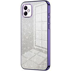 Защитный чехол Deexe Sparkles Cover для Samsung Galaxy A05 (A055) - Purple