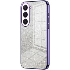 Захисний чохол Deexe Sparkles Cover для Samsung Galaxy S23 (S911) - Purple