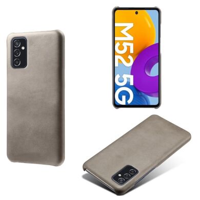 Защитный чехол KSQ Leather Cover для Samsung Galaxy M52 (M526) - Grey