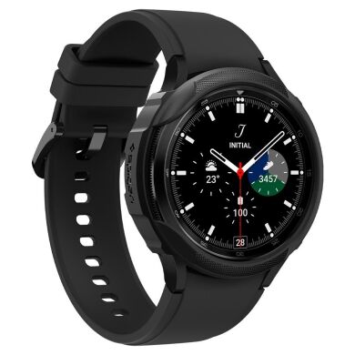 Защитный чехол Spigen (SGP) Liquid Air Case для Samsung Galaxy Watch 4 Classic (46mm) - Matte Black