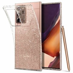 Захисний чохол Spigen (SGP) Liquid Crystal Glitter для Samsung Galaxy Note 20 Ultra (N985) - Crystal Quartz