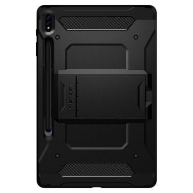 Защитный чехол Spigen (SGP) Tough Armor Pro для Samsung Galaxy Tab S7 Plus (T970/975) / S8 Plus (T800/806) - Black