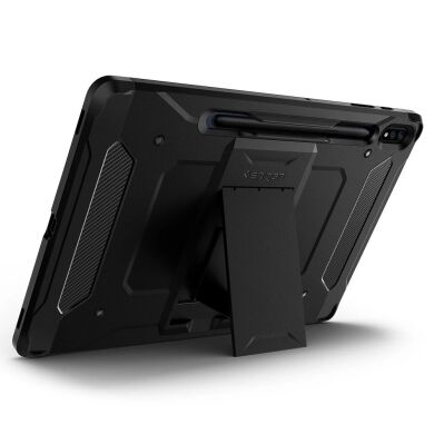 Защитный чехол Spigen (SGP) Tough Armor Pro для Samsung Galaxy Tab S7 Plus (T970/975) / S8 Plus (T800/806) - Black