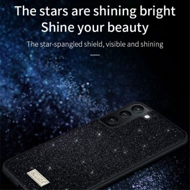 Защитный чехол SULADA Dazzling Glittery для Samsung Galaxy S22 Plus - Black