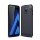 Защитный чехол UniCase Carbon для Samsung Galaxy J8 2018 (J810) - Dark Blue. Фото 1 из 11