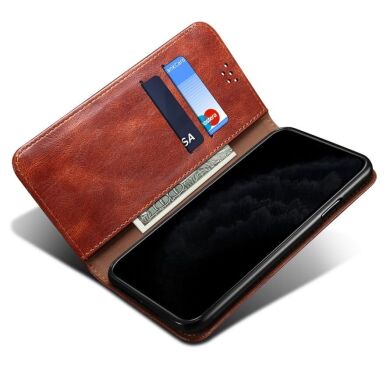 Защитный чехол UniCase Leather Wallet для Samsung Galaxy S21 (G991) - Red