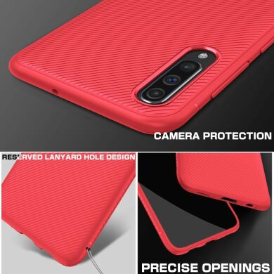 Защитный чехол UniCase Twill Soft для Samsung Galaxy A50 (A505) / A30s (A307) / A50s (A507) - Red