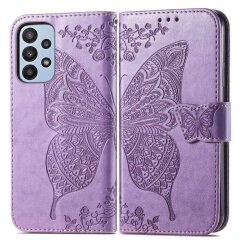 Чохол UniCase Butterfly Pattern для Samsung Galaxy A23 (A235) - Light Purple