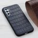 Кожаный чехол UniCase Croco Skin для Samsung Galaxy A54 (A546) - Black. Фото 4 из 5