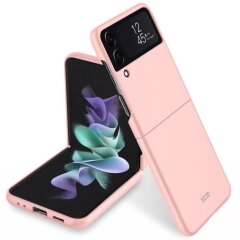 Пластиковий чохол Deexe Hard Shell (FF) для Samsung Galaxy Flip 4 - Pink