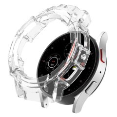 Захисний чохол Deexe Armour Frame для Samsung Galaxy Watch 4 / 5 (44mm) - Transparent