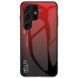 Защитный чехол Deexe Gradient Color для Samsung Galaxy S24 Ultra - Red / Black. Фото 1 из 7
