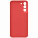 Чехол Silicone Cover для Samsung Galaxy S22 Plus (S906) EF-PS906TPEGRU - Glow Red. Фото 5 из 6